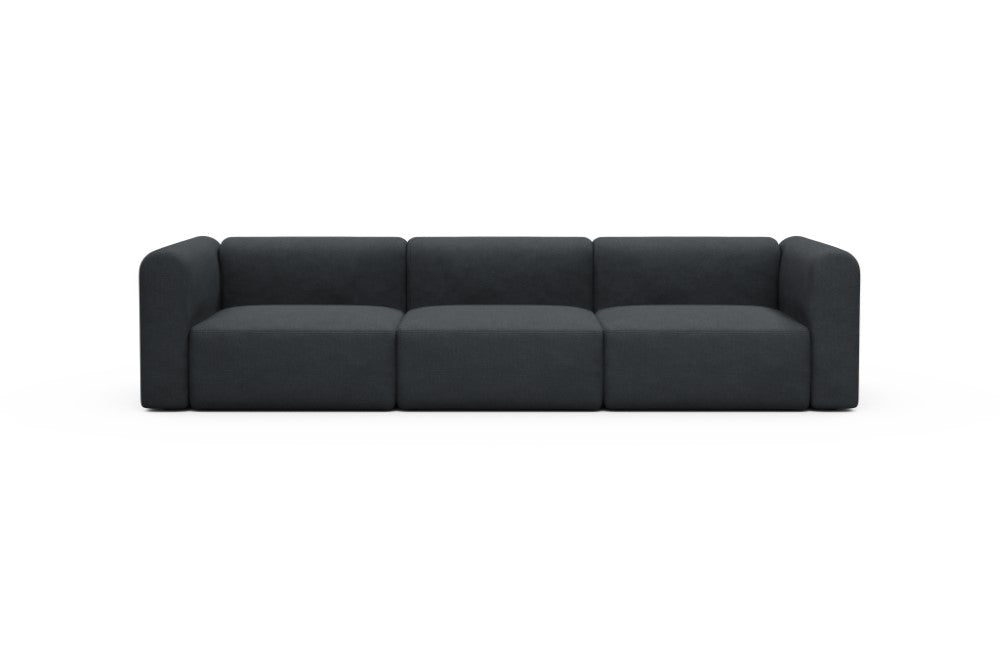 Rund Modular Sofa - Configurations 1 - B3H - 335 x 97 cm - 3,5 Seater - 766 Cura Anthracite