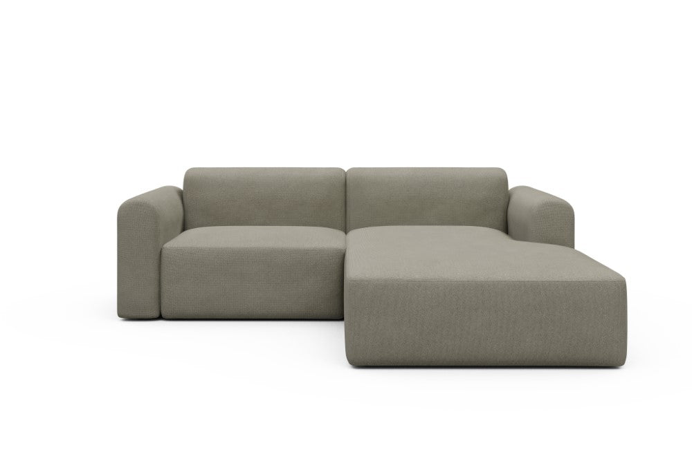 Rund Modular Sofa - Configurations 1 - D2L - 240 x 188 cm - 1,5 Seater + Chaise - 765 Cura Oat