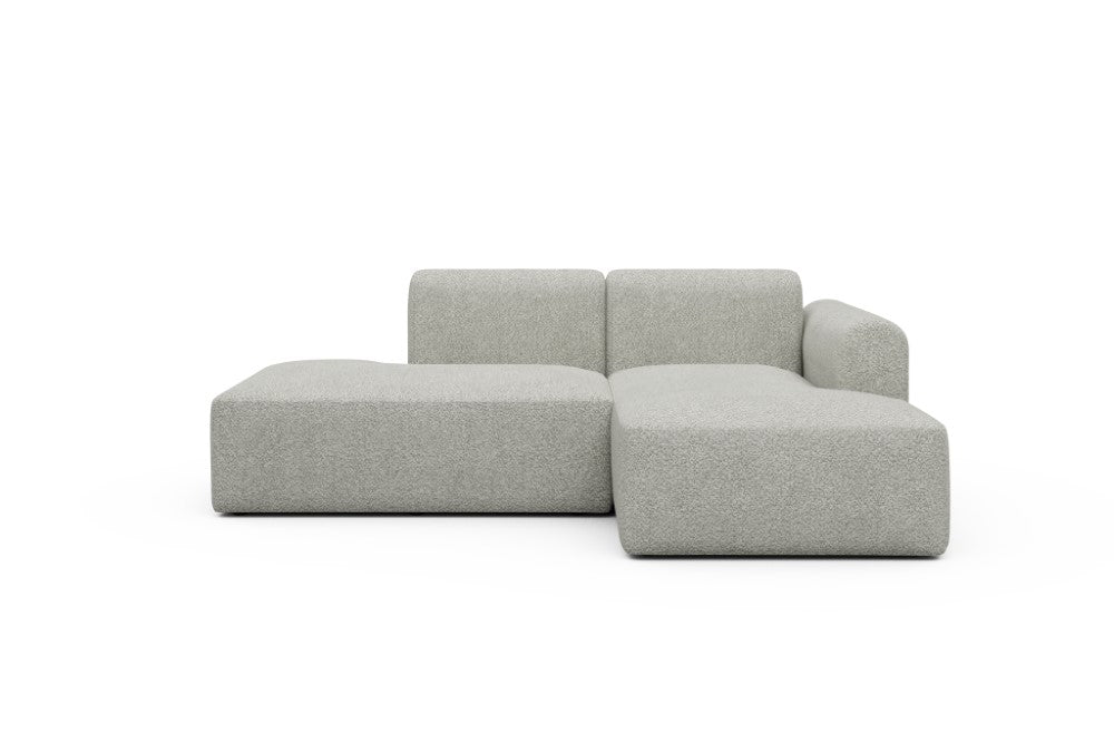 Rund Modular Sofa - Configurations 1 - E2L - 224 x 152 cm - Open-end + Chaise - 867 Vanora Warm Sand