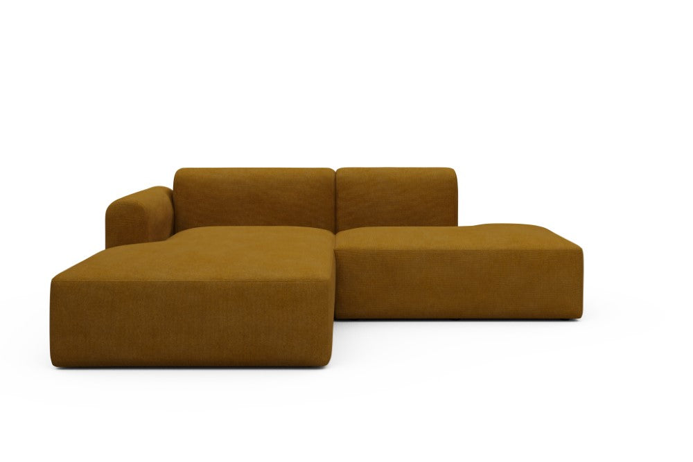 Rund Modular Sofa - Configurations 1 - E3L - 247 x 188 cm - Chaise + Open-End - 767 Cura Apricot