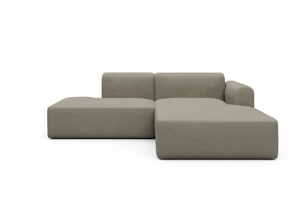 Rund Modular Sofa - Configurations 1 - E4L - 247 x 188 cm - Open-end + Chaise - 765 Cura Oat