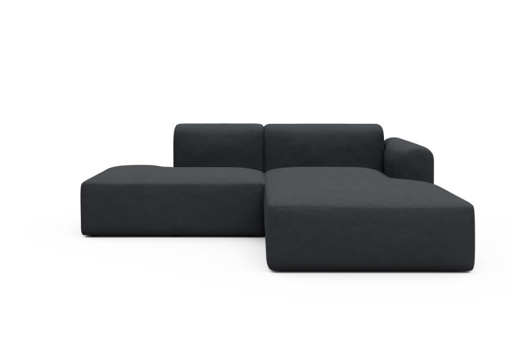 Rund Modular Sofa - Configurations 1 - E4L - 247 x 188 cm - Open-end + Chaise - 766 Cura Anthracite