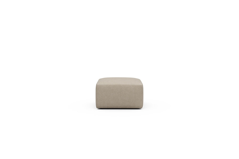 Rund Modular Sofa - Configurations 2 - P1N - 73 x 73 cm - Ottoman - 410 Esina Almond Beige