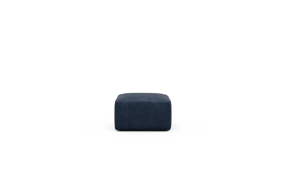 Rund Modular Sofa - Configurations 2 - P1N - 73 x 73 cm - Ottoman - 414 Esina Indigo Blue