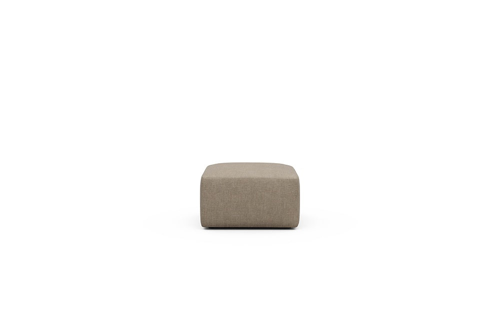 Rund Modular Sofa - Configurations 2 - P1N - 73 x 73 cm - Ottoman - 417 Esina Mocha
