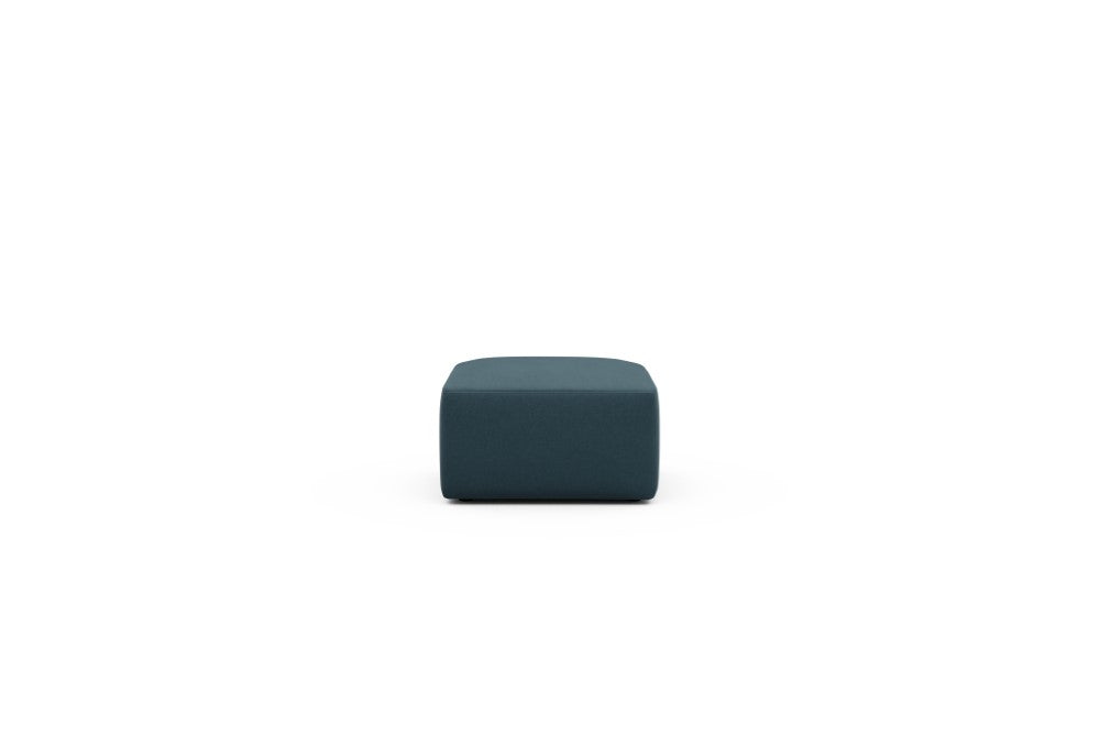 Rund Modular Sofa - Configurations 2 - P1N - 73 x 73 cm - Ottoman - 443 Satya Deep Blue