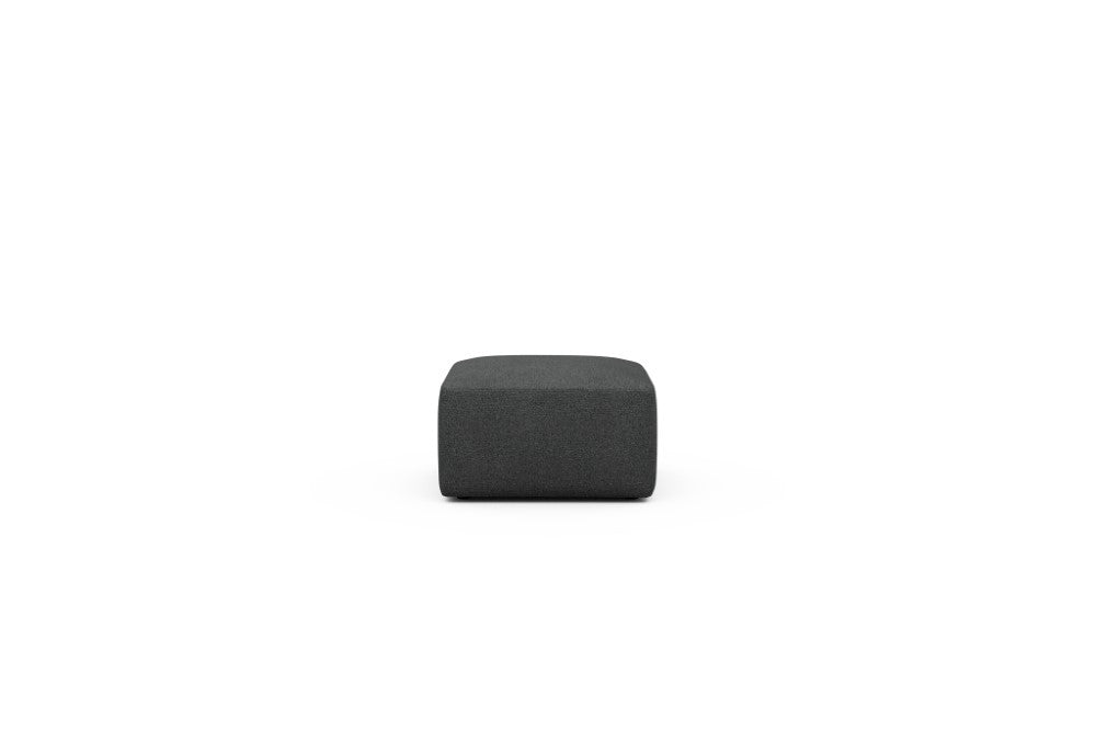 Rund Modular Sofa - Configurations 2 - P1N - 73 x 73 cm - Ottoman - 529 Bouclé Charcoal
