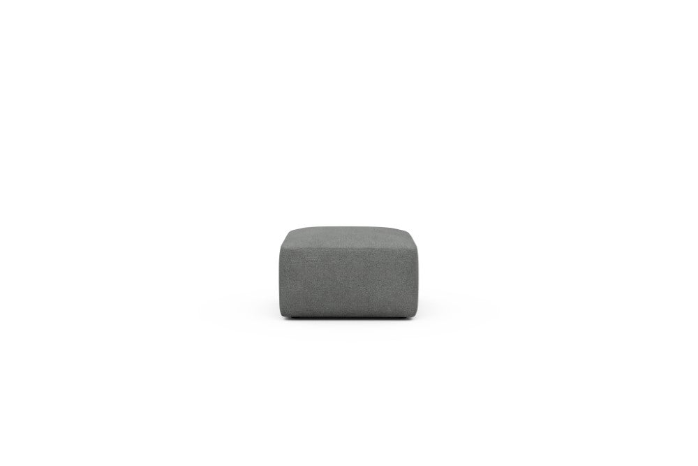 Rund Modular Sofa - Configurations 2 - P1N - 73 x 73 cm - Ottoman - 533 Bouclé Ash Grey