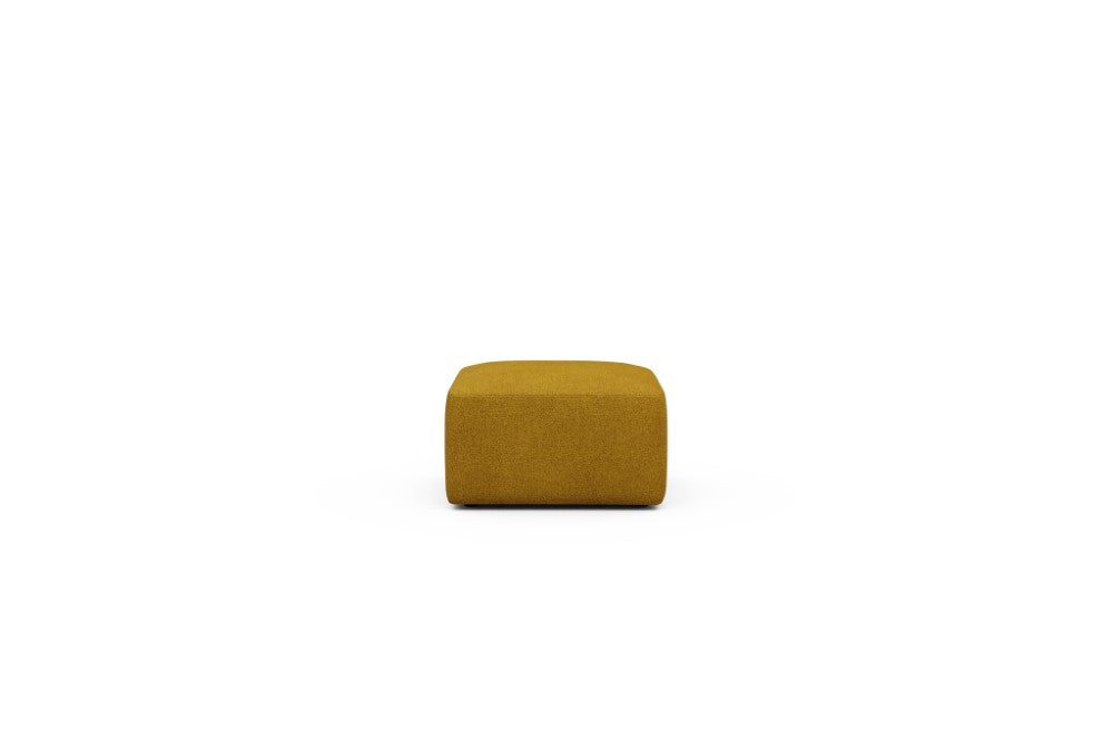 Rund Modular Sofa - Configurations 2 - P1N - 73 x 73 cm - Ottoman - 536 Bouclé Ochre