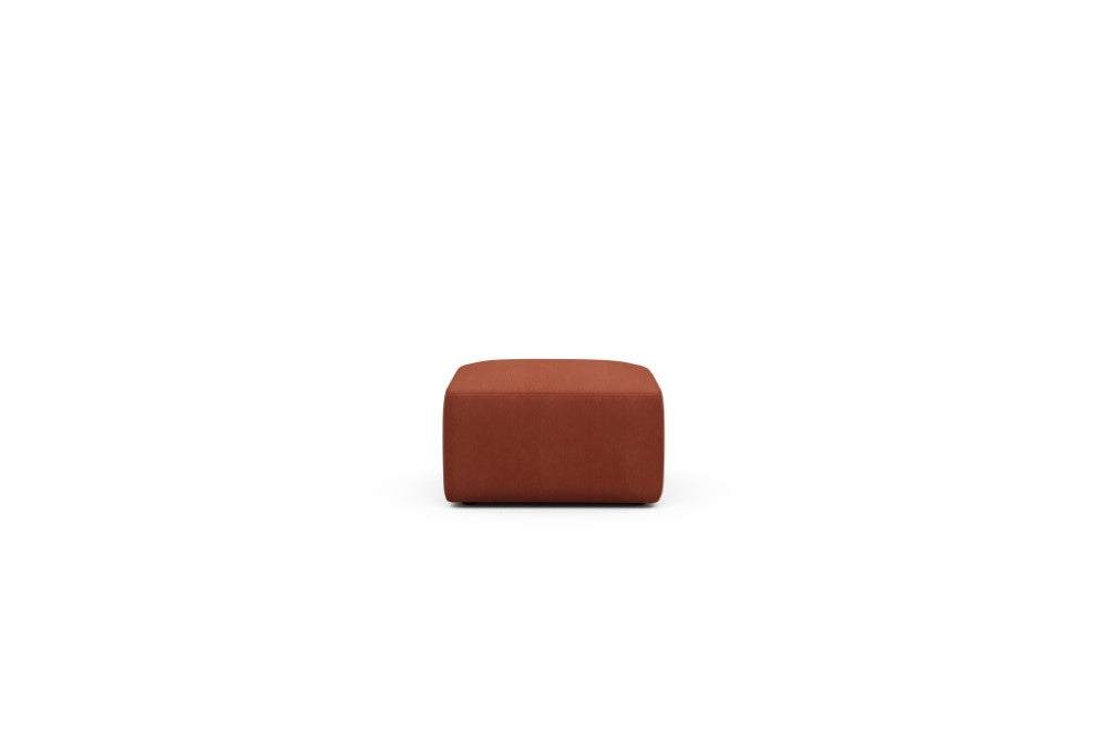 Rund Modular Sofa - Configurations 2 - P1N - 73 x 73 cm - Ottoman - 581 Argus Rust