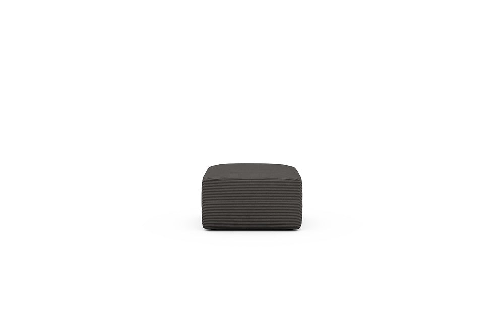 Rund Modular Sofa - Configurations 2 - P1N - 73 x 73 cm - Ottoman - 597 Corduroy Charcoal