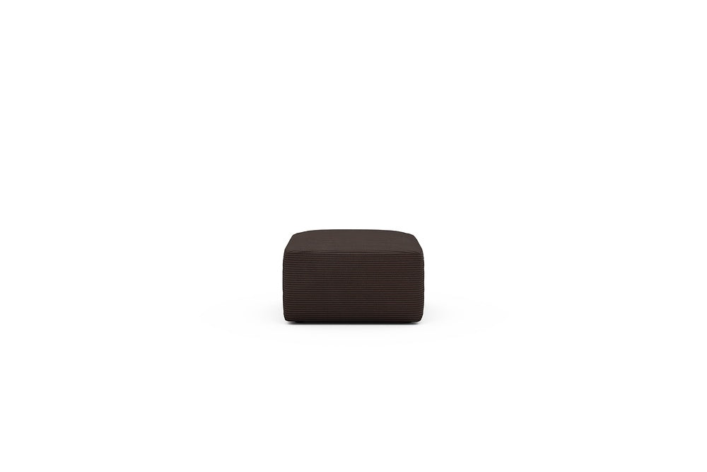 Rund Modular Sofa - Configurations 2 - P1N - 73 x 73 cm - Ottoman - 600 Corduroy Cocoa