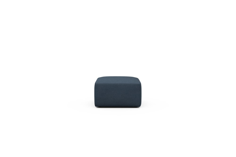 Rund Modular Sofa - Configurations 2 - P1N - 73 x 73 cm - Ottoman - 768 Cura Oxford Blue