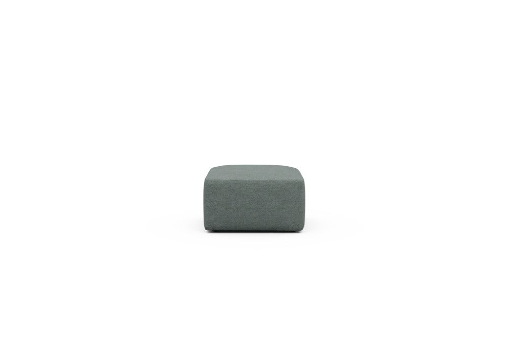 Rund Modular Sofa - Configurations 2 - P1N - 73 x 73 cm - Ottoman - 770 Carreno Cielo Blue