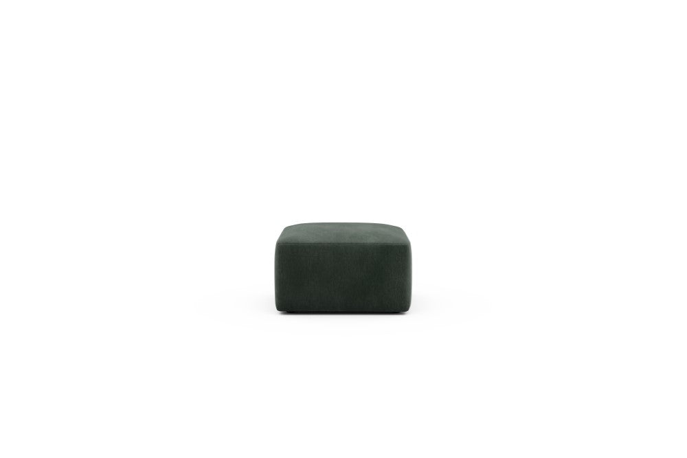 Rund Modular Sofa - Configurations 2 - P1N - 73 x 73 cm - Ottoman - 814 Smooth Laural Green