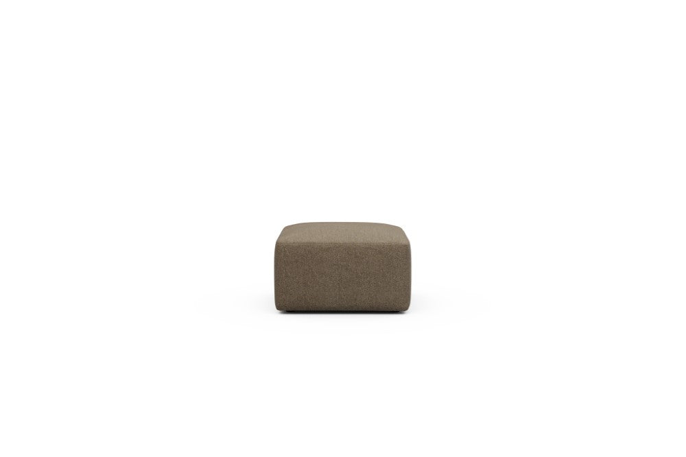 Rund Modular Sofa - Configurations 2 - P1N - 73 x 73 cm - Ottoman - 817 Aivi Khaki Brown