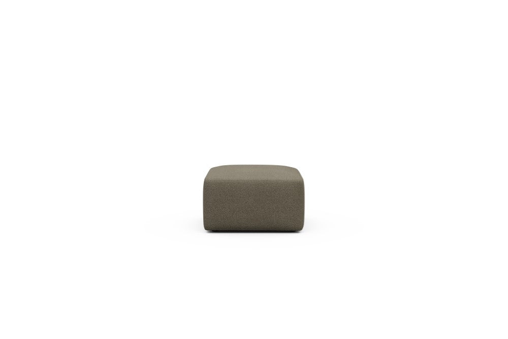 Rund Modular Sofa - Configurations 2 - P1N - 73 x 73 cm - Ottoman - 850 Mahoga Caramel Grey