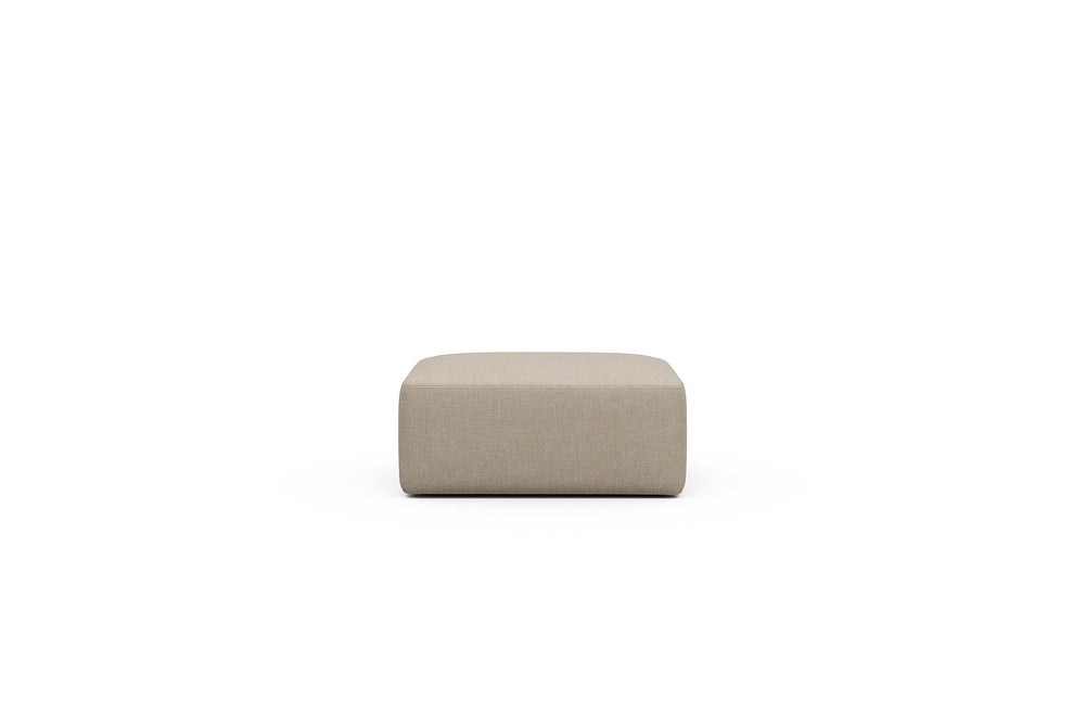 Rund Modular Sofa - Configurations 2 - P2N - 96 x 73 cm - Ottoman - 410 Esina Almond Beige