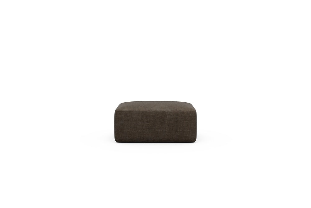 Rund Modular Sofa - Configurations 2 - P2N - 96 x 73 cm - Ottoman - 411 Esina Cedar Brown