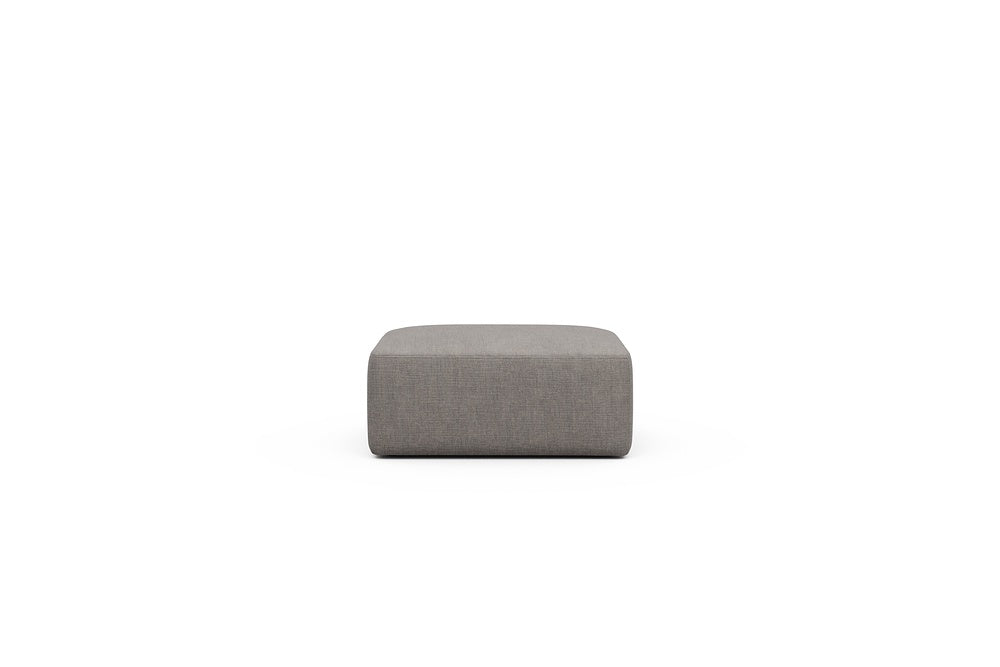 Rund Modular Sofa - Configurations 2 - P2N - 96 x 73 cm - Ottoman - 418 Esina Truffle