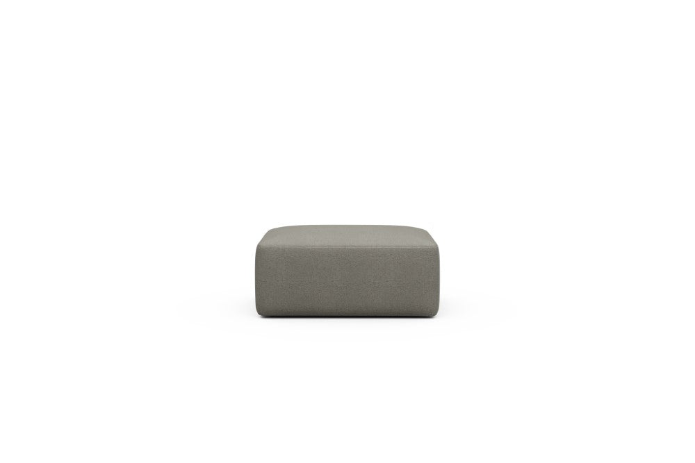 Rund Modular Sofa - Configurations 2 - P2N - 96 x 73 cm - Ottoman - 486 Denari Warm Grey