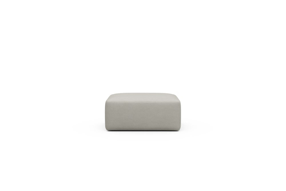 Rund Modular Sofa - Configurations 2 - P2N - 96 x 73 cm - Ottoman - 487 Denari Clean Beige