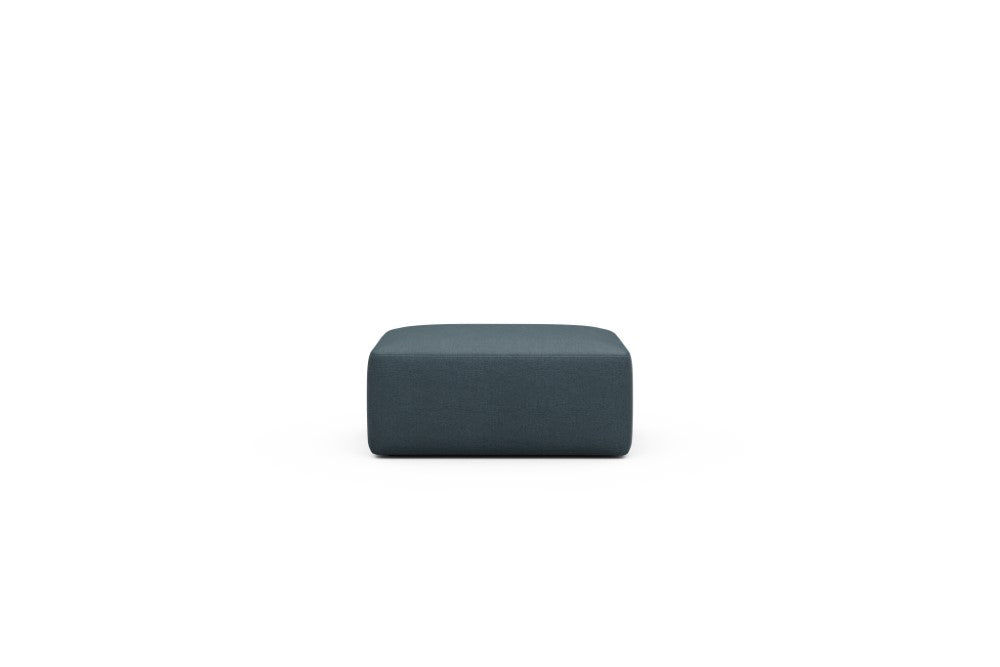 Rund Modular Sofa - Configurations 2 - P2N - 96 x 73 cm - Ottoman - 489 Denari Royal Blue
