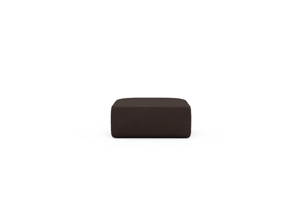 Rund Modular Sofa - Configurations 2 - P2N - 96 x 73 cm - Ottoman - 600 Corduroy Cocoa