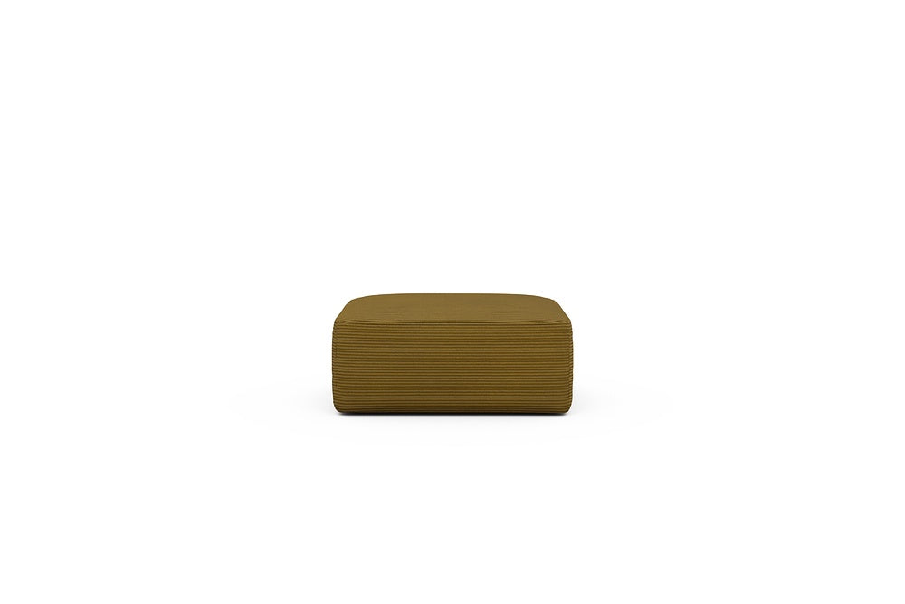 Rund Modular Sofa - Configurations 2 - P2N - 96 x 73 cm - Ottoman - 601 Corduroy Ochre