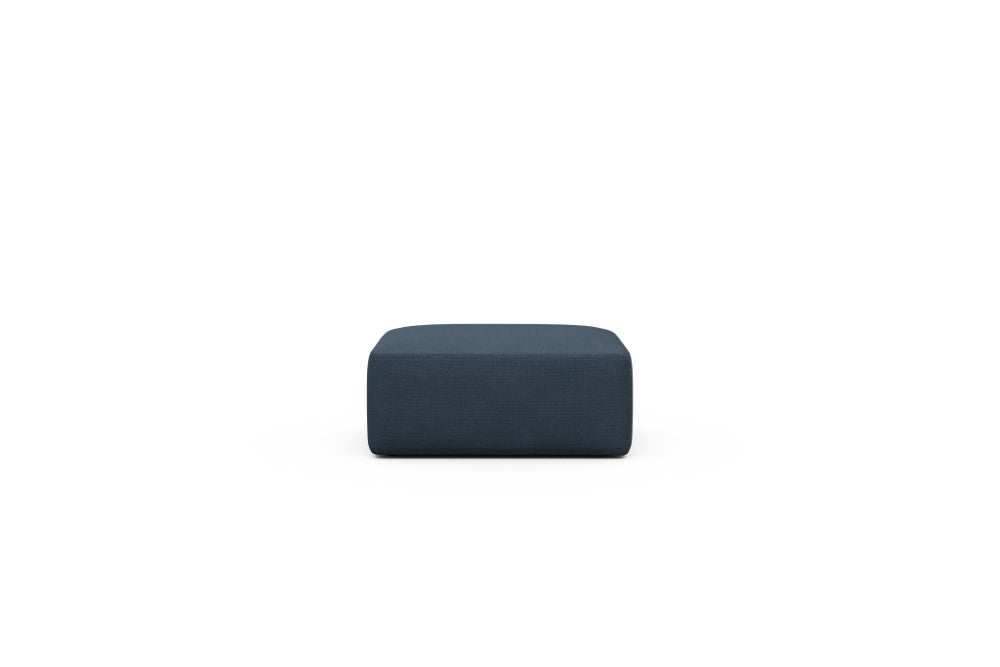 Rund Modular Sofa - Configurations 2 - P2N - 96 x 73 cm - Ottoman - 768 Cura Oxford Blue