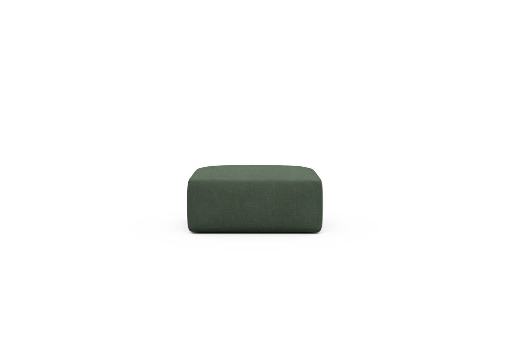 Rund Modular Sofa - Configurations 2 - P2N - 96 x 73 cm - Ottoman - 769 Cura Saga Green