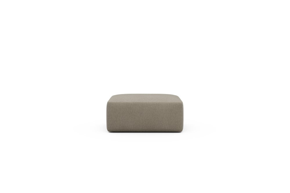 Rund Modular Sofa - Configurations 2 - P2N - 96 x 73 cm - Ottoman - 810 Smooth Smooth Beige