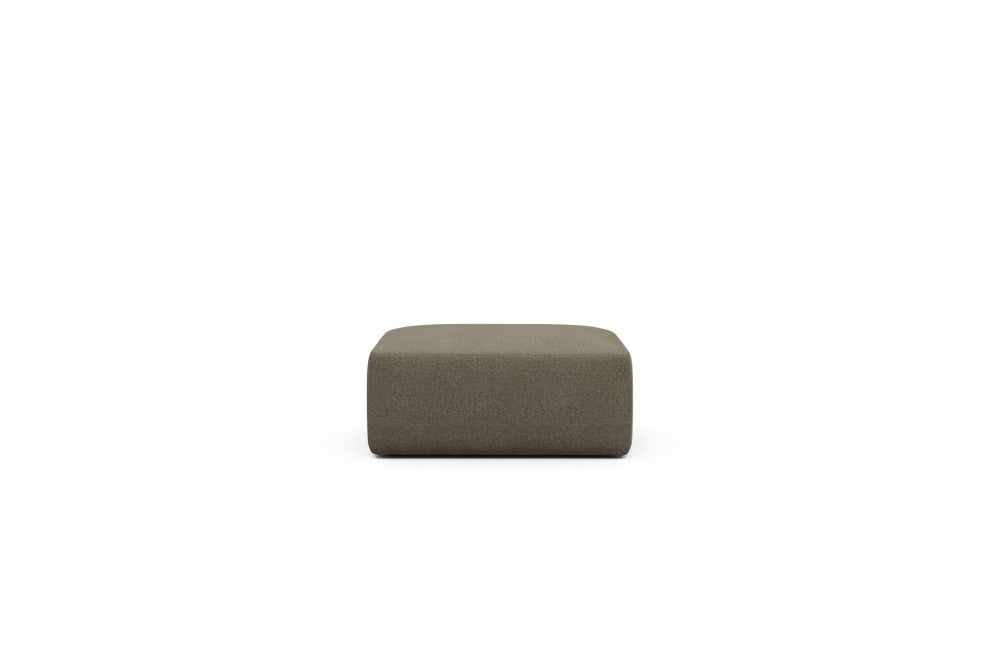 Rund Modular Sofa - Configurations 2 - P2N - 96 x 73 cm - Ottoman - 850 Mahoga Caramel Grey