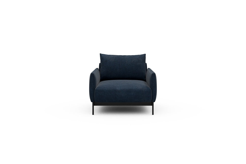 Tokey Modular Sofa - A1 - 90 x 100 cm - 1 Seater - 414 Esina Indigo Blue