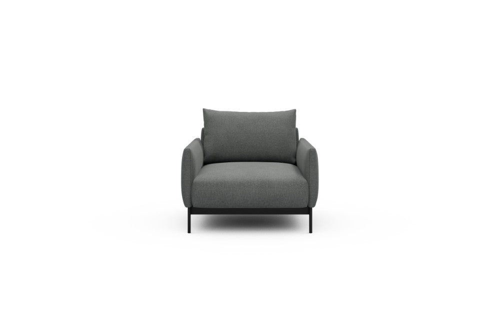 Tokey Modular Sofa - A1 - 90 x 100 cm - 1 Seater - 440 Satya Steel Grey