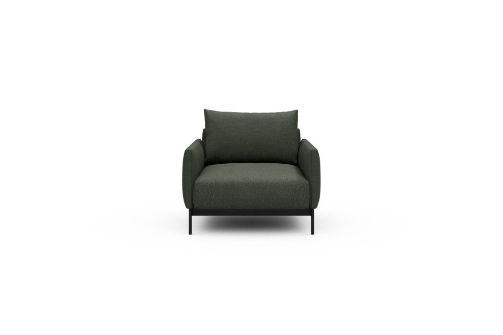 Tokey Modular Sofa - A1 - 90 x 100 cm - 1 Seater - 488 Denari Forest Green