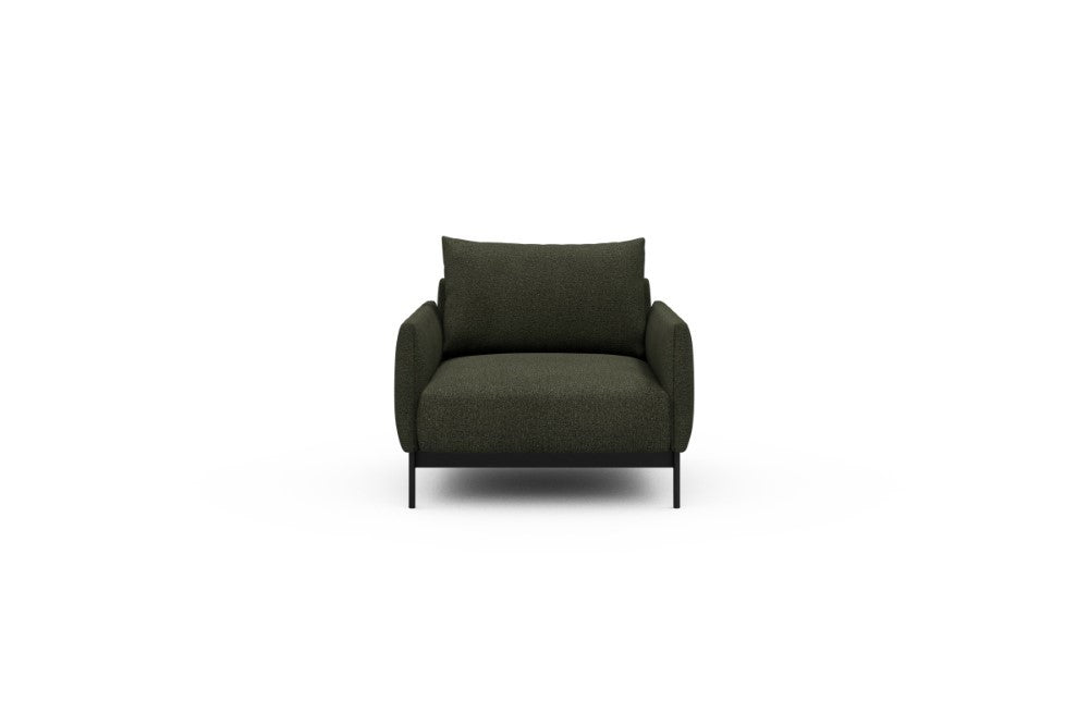 Tokey Modular Sofa - A1 - 90 x 100 cm - 1 Seater - 535 Bouclé Forest Green