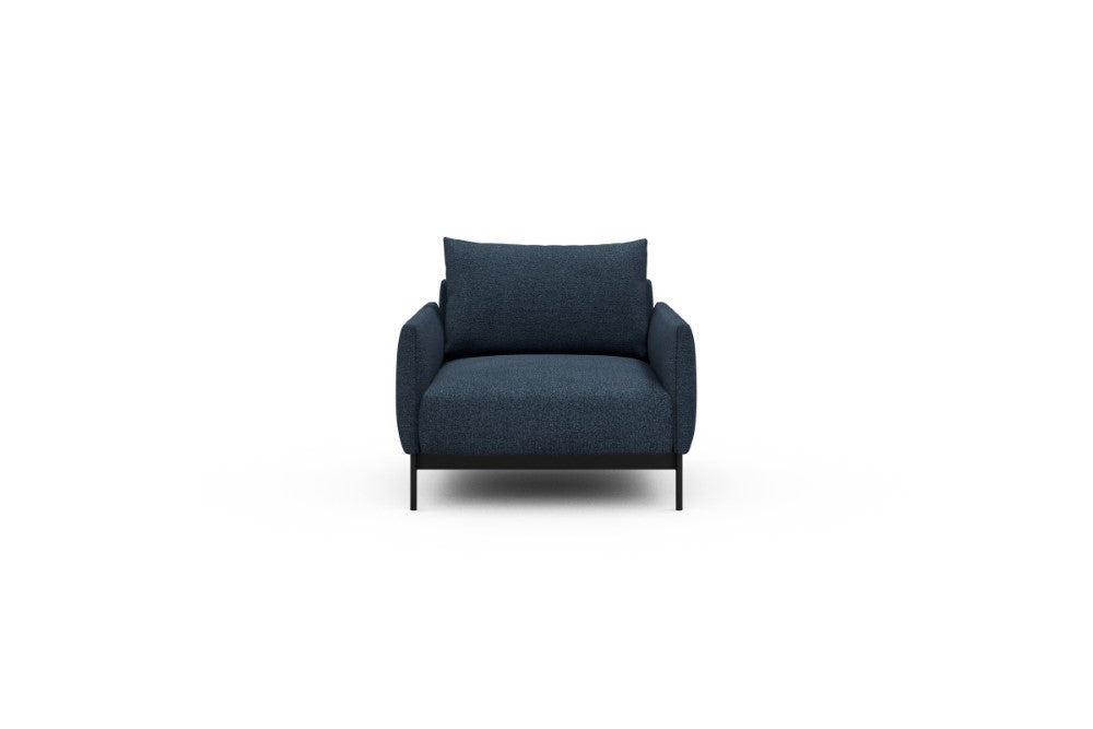 Tokey Modular Sofa - A1 - 90 x 100 cm - 1 Seater - 537 Bouclé Blue