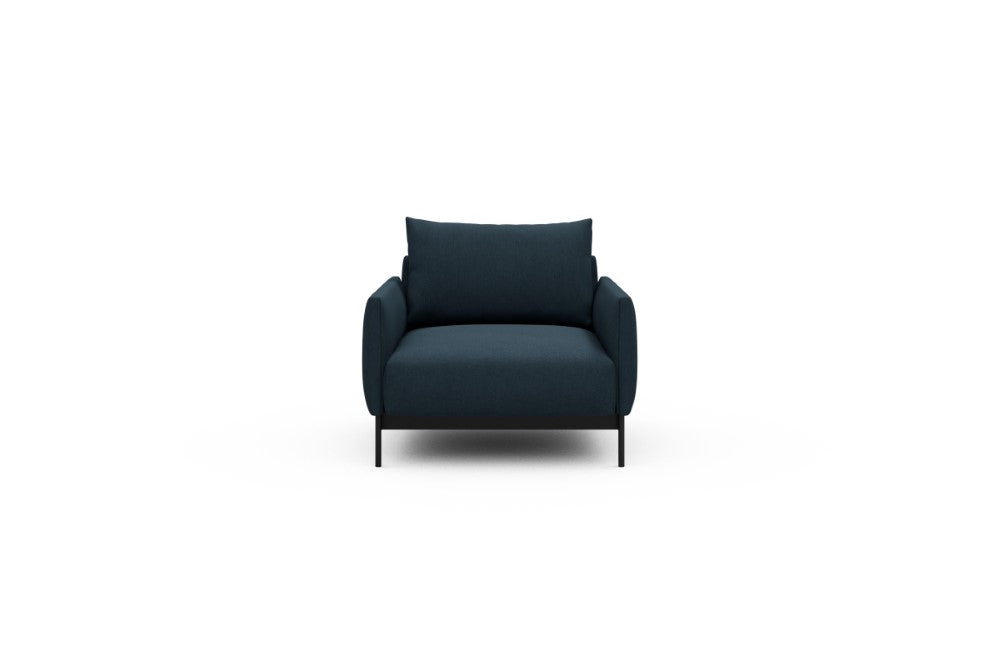 Tokey Modular Sofa - A1 - 90 x 100 cm - 1 Seater - 580 Argus Navy Blue