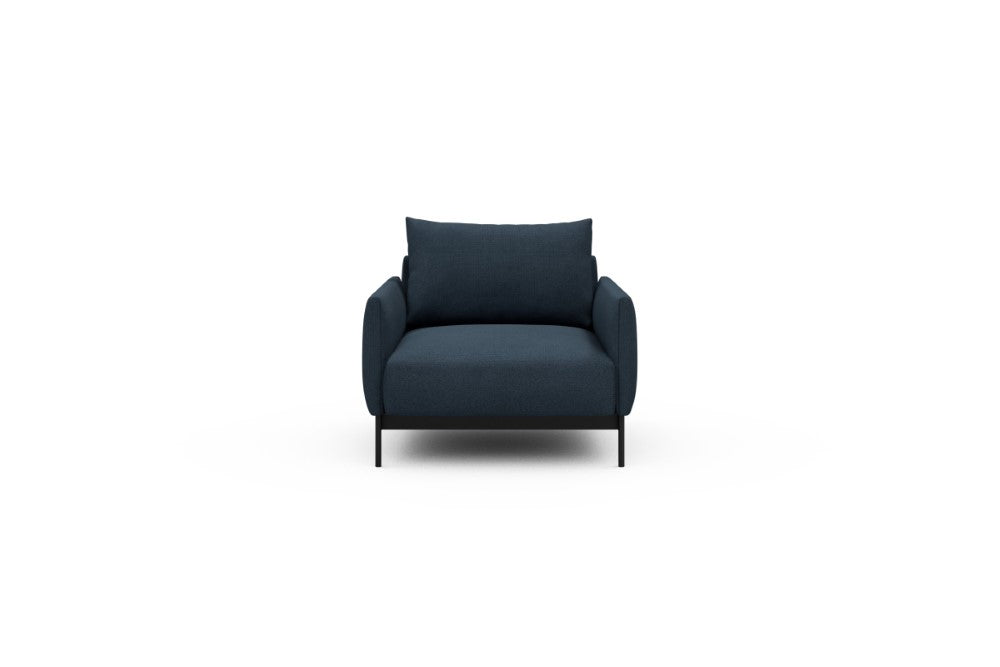 Tokey Modular Sofa - A1 - 90 x 100 cm - 1 Seater - 768 Cura Oxford Blue