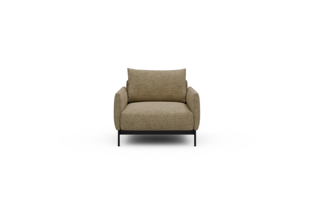 Tokey Modular Sofa - A1 - 90 x 100 cm - 1 Seater - 774 Carreno Sicilian Yellow