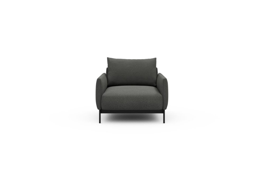 Tokey Modular Sofa - A1 - 90 x 100 cm - 1 Seater - 852 Mahoga Seal Grey
