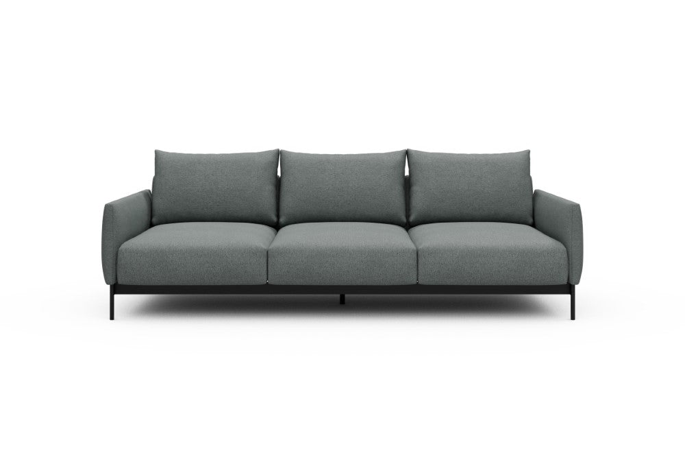 Tokey Modular Sofa - A3 - 240 x 100 cm - 3 Seater - 485 Denari Soft Grey