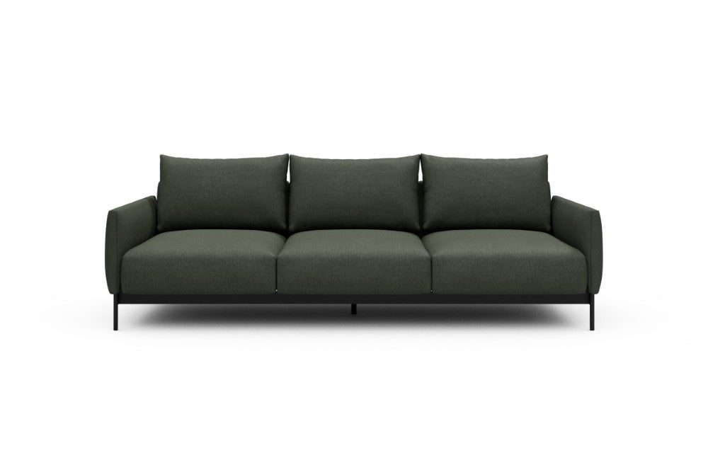 Tokey Modular Sofa - A3 - 240 x 100 cm - 3 Seater - 488 Denari Forest Green