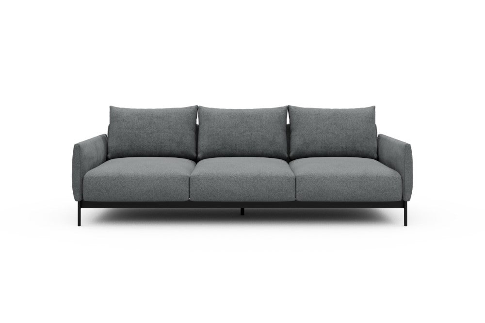 Tokey Modular Sofa - A3 - 240 x 100 cm - 3 Seater - 495 Casone Gravel Grey