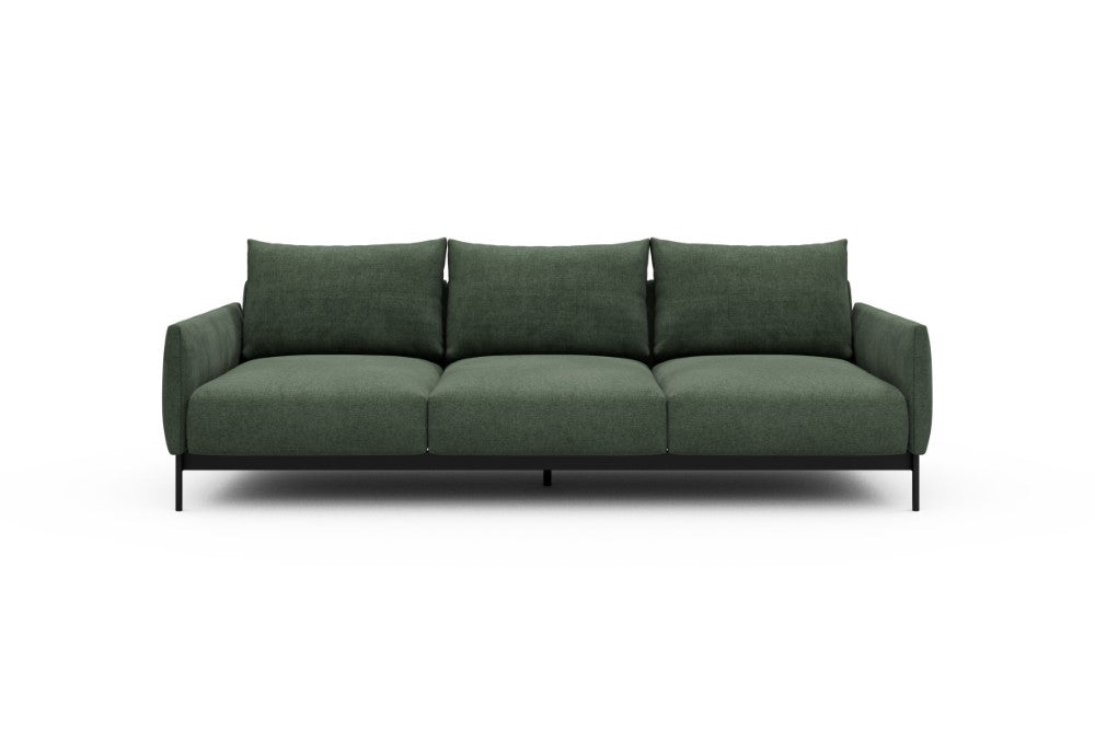 Tokey Modular Sofa - A3 - 240 x 100 cm - 3 Seater - 498 Casone Forest Green