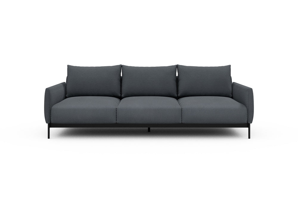 Tokey Modular Sofa - A3 - 240 x 100 cm - 3 Seater - 592 Corduroy Silvermist