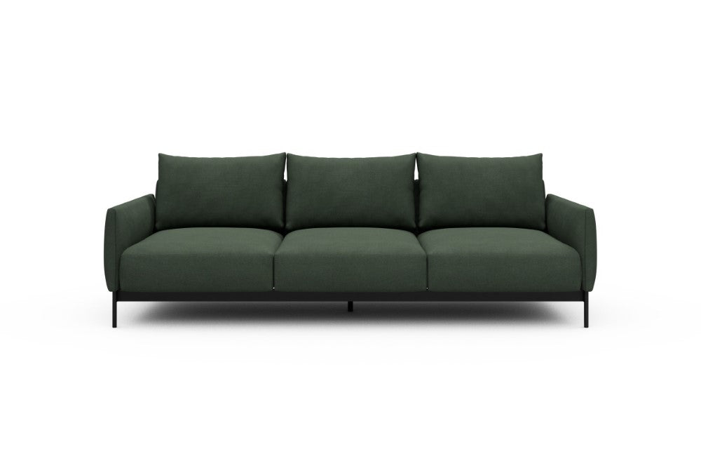 Tokey Modular Sofa - A3 - 240 x 100 cm - 3 Seater - 769 Cura Saga Green