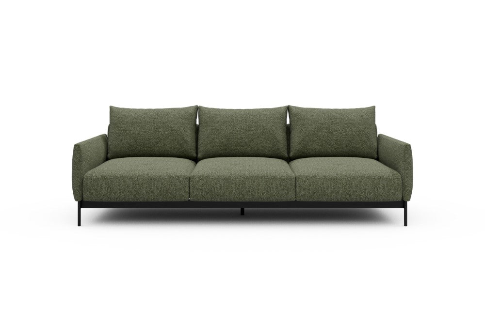 Tokey Modular Sofa - A3 - 240 x 100 cm - 3 Seater - 775 Carreno Vivid Green