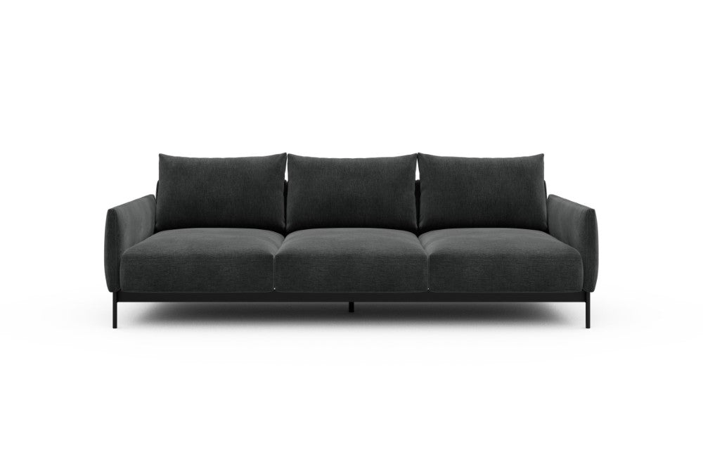 Tokey Modular Sofa - A3 - 240 x 100 cm - 3 Seater - 811 Smooth Deep Warm Grey